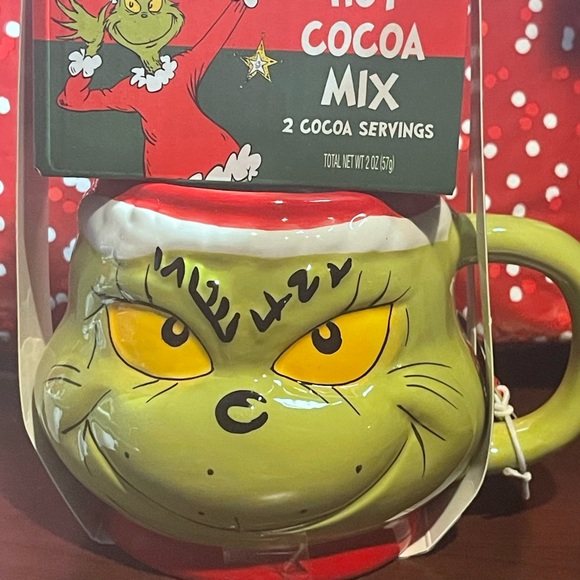 Dining Grinch Mug And Cocoa Set Poshmark